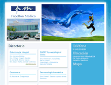 Tablet Screenshot of pabellonmedico.com.mx